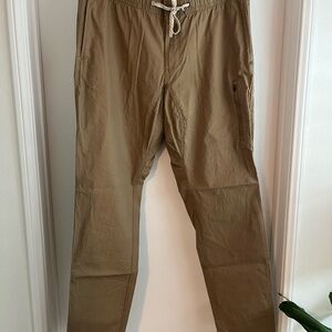 Men's XL Vuori Tan Sand Ripstop Performance Casual Pants